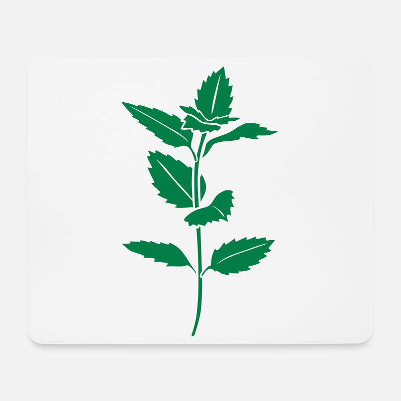 Heilkraut - Mousepad (Querformat) - Weiß