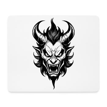 DEVIL MONSTER - Mouse Pad (horizontal) - white - Front