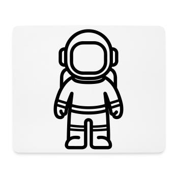astronaut - Mouse Pad (horizontal) - white - Front