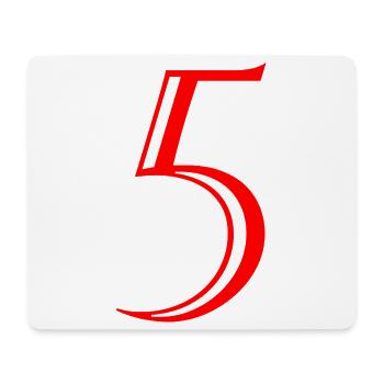 5. ANNIVERSARY. 5 YEARS. 5th ANNIVERSARY. CHILD - Mouse Pad (horizontal) - white - Front