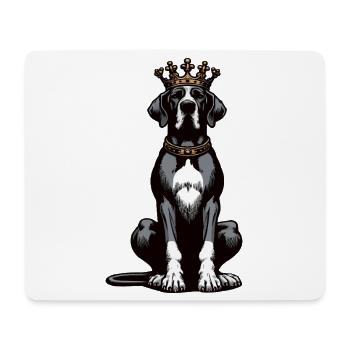 Great Dane Great Dane Owner Great Dane Fan - Mouse Pad (horizontal) - white - Front