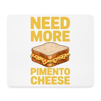 Pimento Cheese Sandwiches Pimentkäse Geschenke - Mousepad (Querformat) - Weiß - Vorne