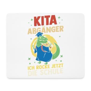 Kita Erste Klasse Dinosaurier Schüler Kindergarten - Mousepad (Querformat) - Weiß - Vorne