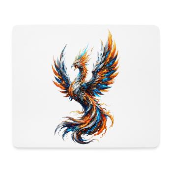 Phénix électrique flamboyant - Tapis de souris (format paysage) - blanc - Devant