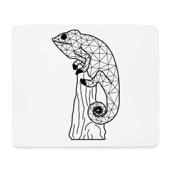 Chameleonn GeomeTRIX - Mousepad (Querformat) - Weiß - Vorne