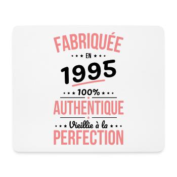 Anniversaire 30 ans - Fabriquée en 1995 - Tapis de souris (format paysage) - blanc - Devant