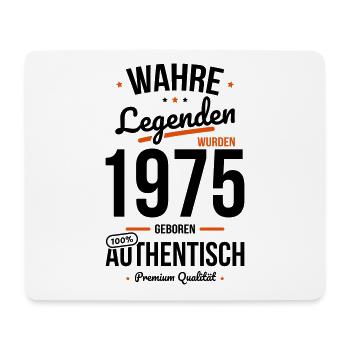 60e anniversaire - Des légendes ont été créées en 1975 - Tapis de souris (format paysage) - blanc - Devant