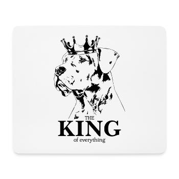 Dogo Argentino King of everything Dogs Wilsigns - Mouse Pad (horizontal) - white - Front