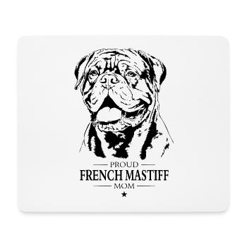 French Mastiff Mom Dog Dog Wilsigns - Mouse Pad (horizontal) - white - Front