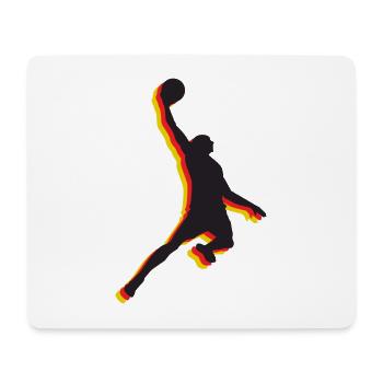 Basketball Win Germany - Mouse Pad (horizontal) - white - Front