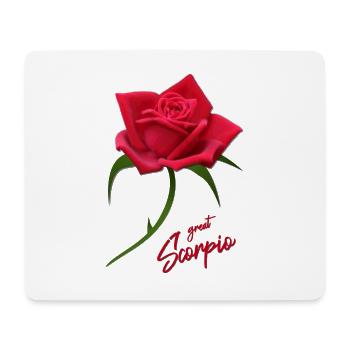 Scorpio great scorpio Skorpion - Mouse Pad (horizontal) - white - Front
