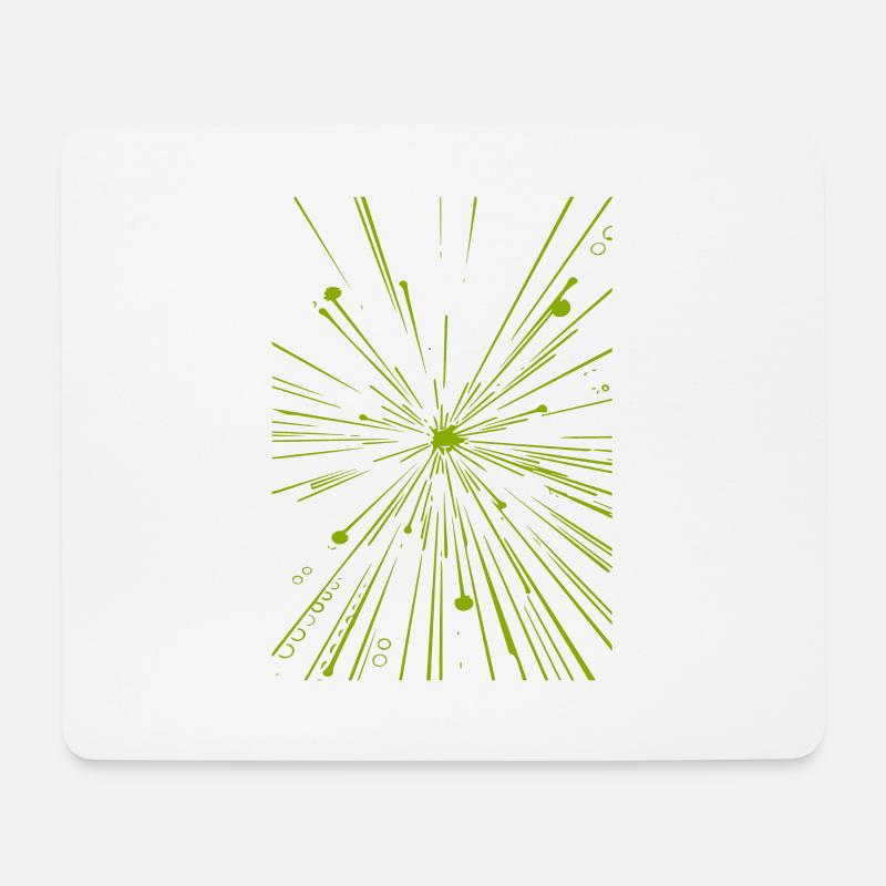 Abstrakt Kreativ - Mousepad (Querformat) - Weiß