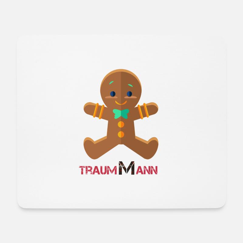 Traummann - Mousepad (Querformat) - Weiß
