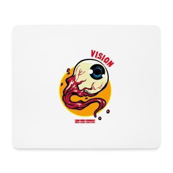 Eyeballs cartoon animations fashion trendy - Mousepad (Querformat) - Weiß - Vorne