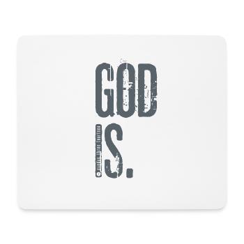 Gott ist. von JT4Christ - Mousepad (Querformat) - Weiß - Vorne