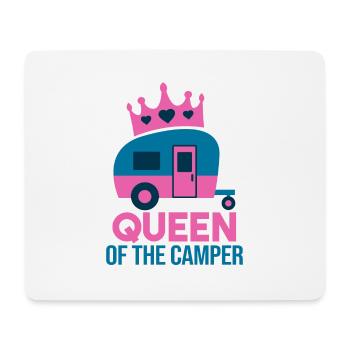 QUEEN OF THE CAMPER - Mouse Pad (horizontal) - white - Front