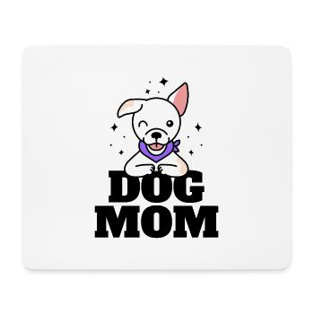 Chien Maman Disant Chien Maman Dictons - Tapis de souris (format paysage) - blanc - Devant
