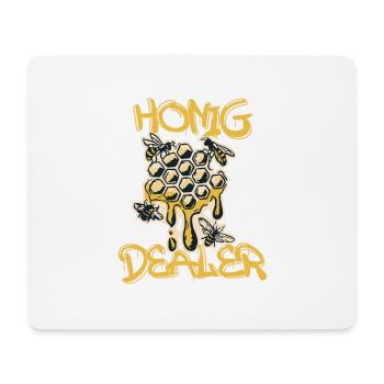 Marchand de miel - Tapis de souris (format paysage) - blanc - Devant
