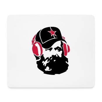 marx_star_ot - Tapis de souris (format paysage) - blanc - Devant