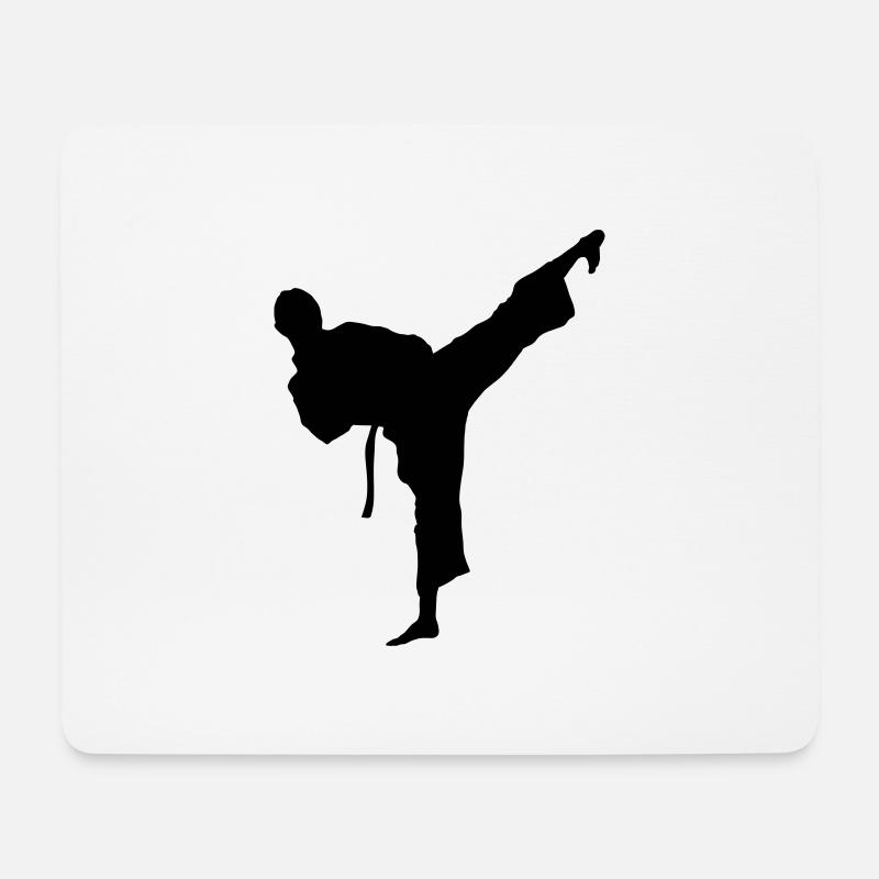 taekwondo_10 - Mousepad (Querformat) - Weiß