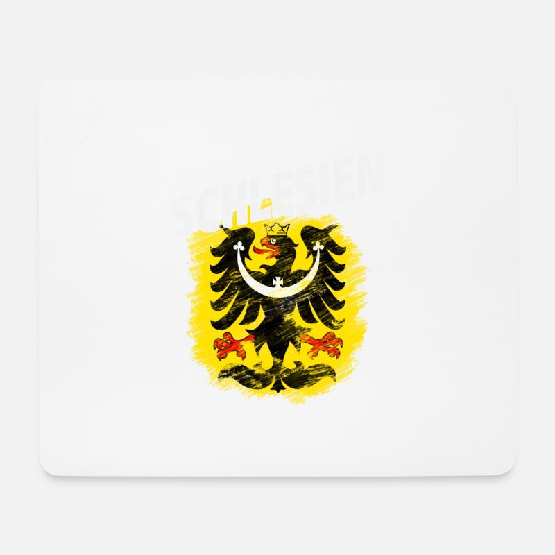 Schlesien - Mousepad (Querformat) - Weiß