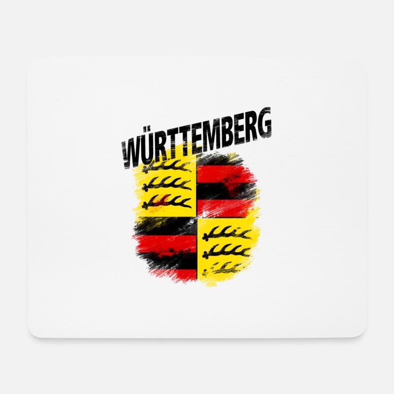Württemberg - Mousepad (Querformat) - Weiß