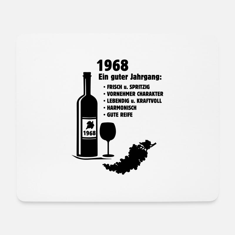 Geburtstag Jahrgang 1968 - Mousepad (Querformat) - Weiß
