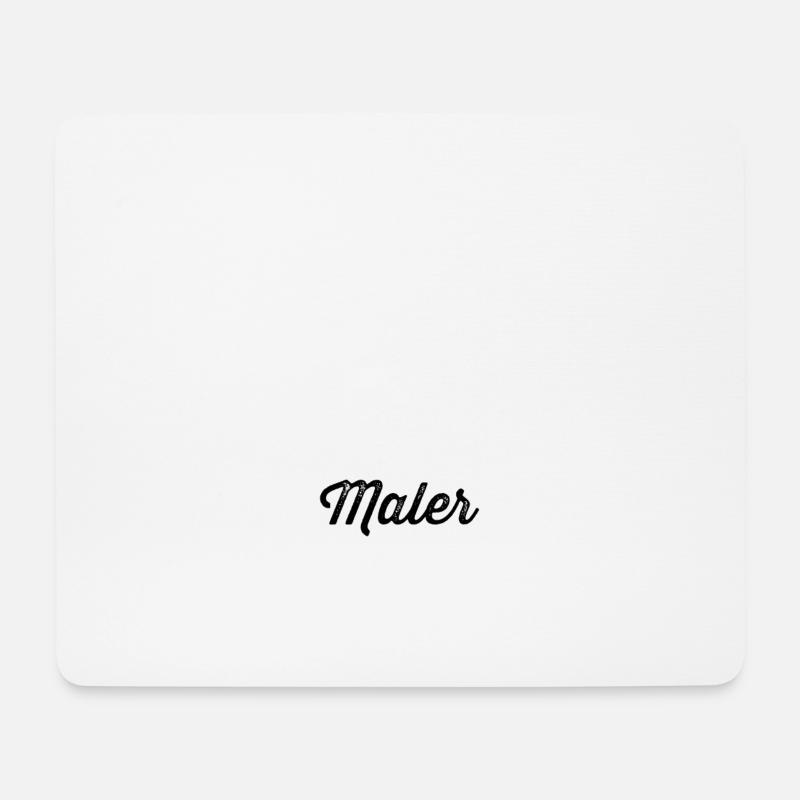 Maler Kreativ Handwerk Sprüche Geschenk - Mousepad (Querformat) - Weiß