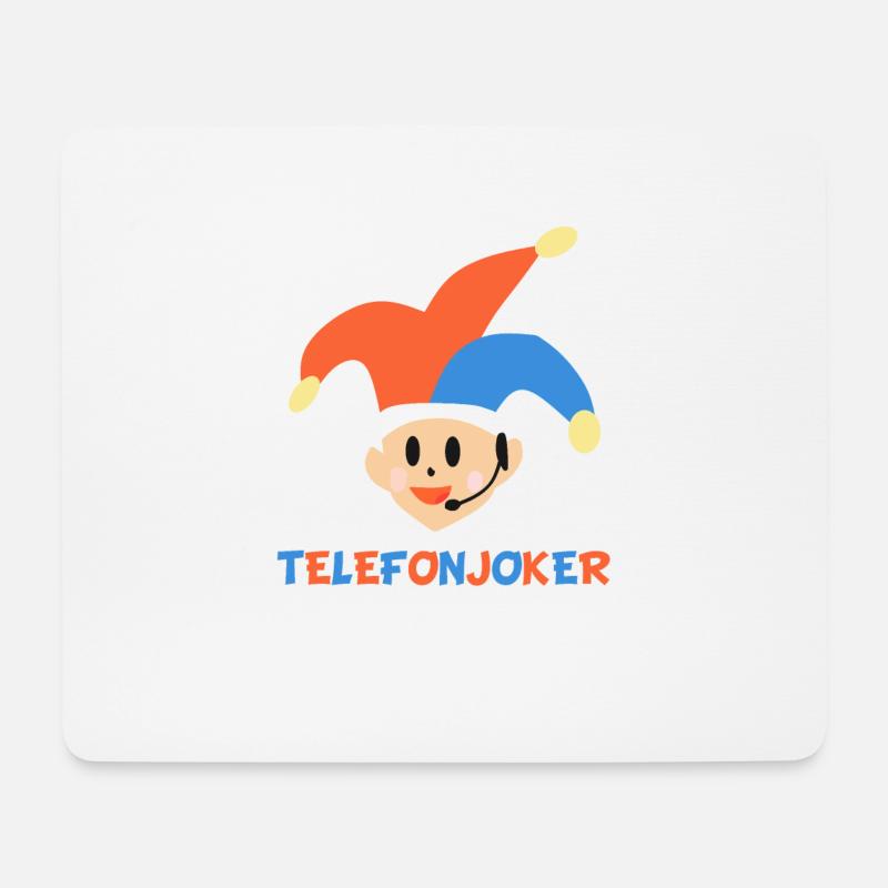 telefonjoker - Mousepad (Querformat) - Weiß