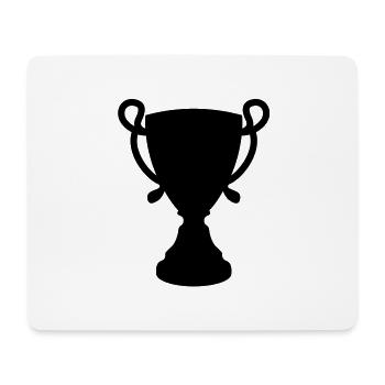 pokal__f1 - Mouse Pad (horizontal) - white - Front