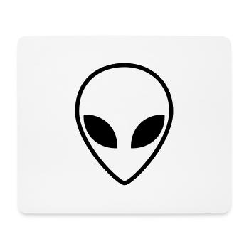 Alien - Mousepad (Querformat) - Weiß - Vorne