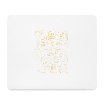 Physics Math Chemistry Biology Astronomy Gift - Mouse Pad (horizontal) - white - Front