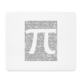PI - Tapis de souris (format paysage) - blanc - Devant