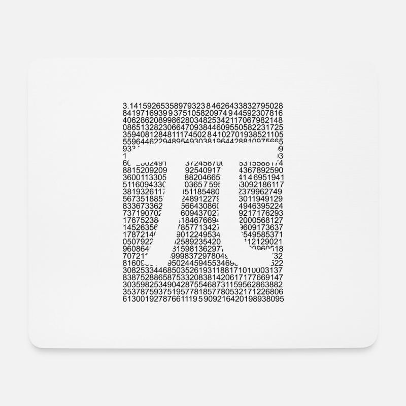 PI - Mouse Pad (horizontal) - white