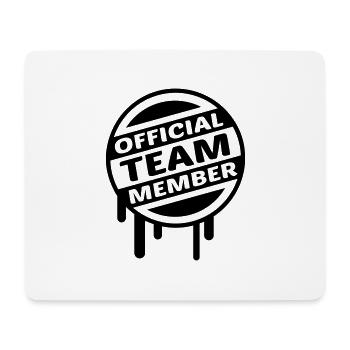 official_team_member_1_f1 - Tapis de souris (format paysage) - blanc - Devant