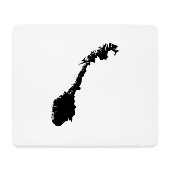 Norwegen - Mousepad (Querformat) - Weiß - Vorne