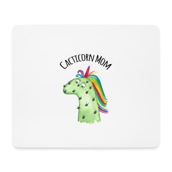 Cacticorn Mom - Tapis de souris (format paysage) - blanc - Devant