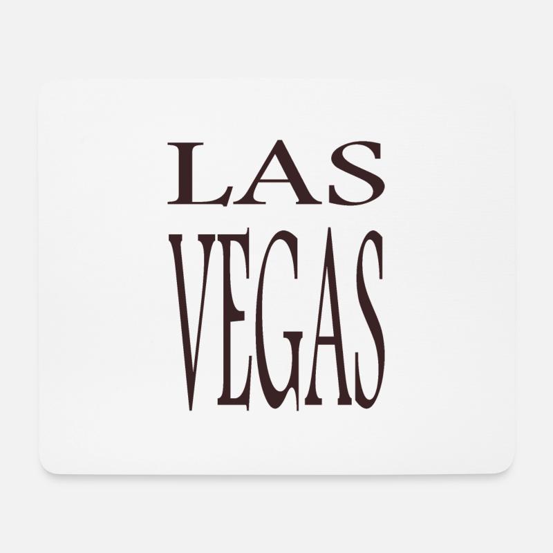 Las Vegas - Mousepad (Querformat) - Weiß
