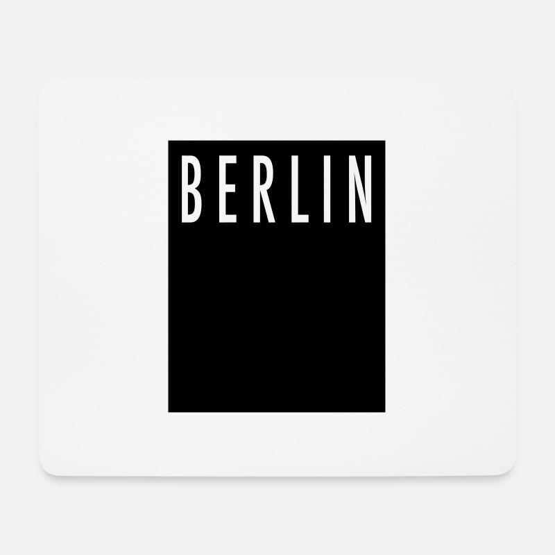 Berlin T-Shirt Berliner Geschenk - Mousepad (Querformat) - Weiß