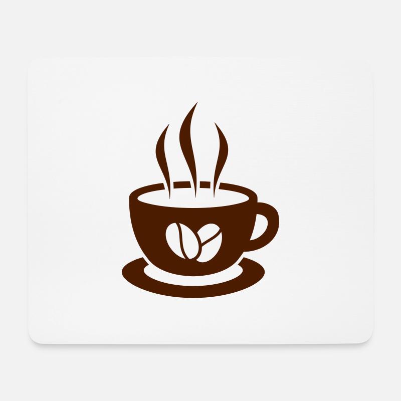 Coffee - Mouse Pad (horizontal) - white