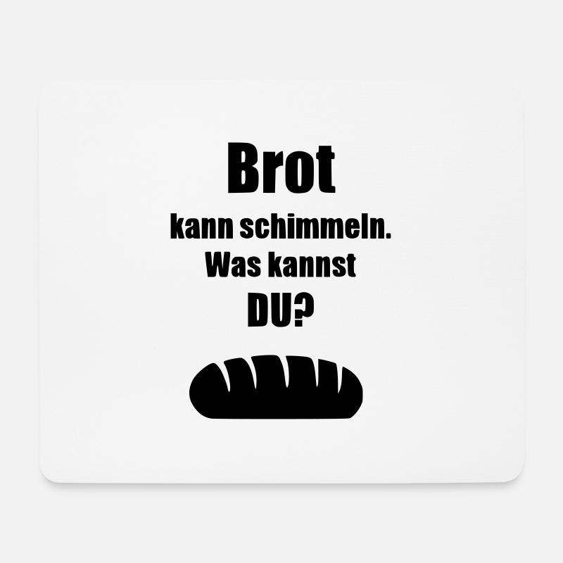 Lustige Sprüche - Mousepad (Querformat) - Weiß