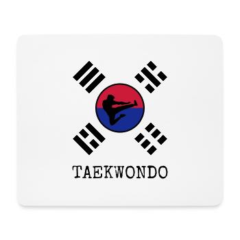 Taekwondo Taekwondoin Tae-Kwon-Do Tae Kwon Do - Mouse Pad (horizontal) - white - Front