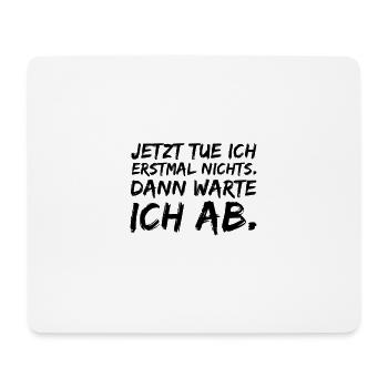 Faultier - Mousepad (Querformat) - Weiß - Vorne