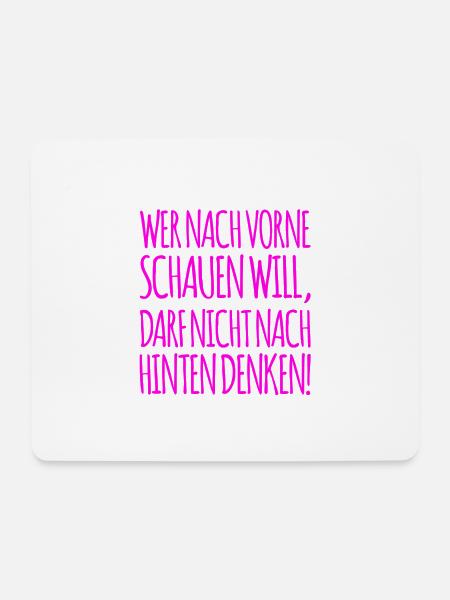 loslassen - Mousepad (Querformat) - Weiß