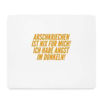 Angst im Dunkeln - Mousepad (Querformat) - Weiß - Vorne