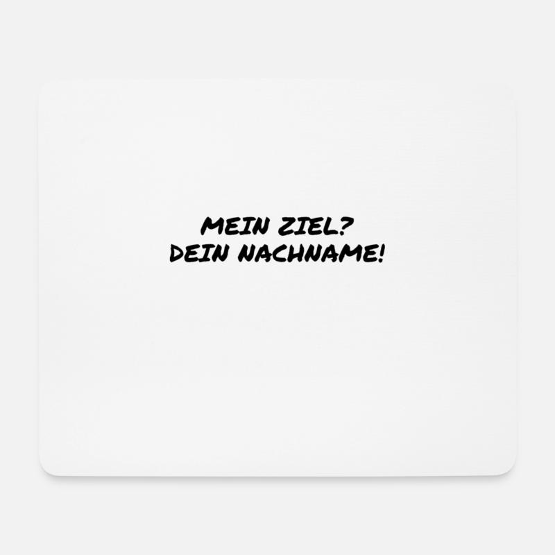 ich will dich heiraten - Mousepad (Querformat) - Weiß