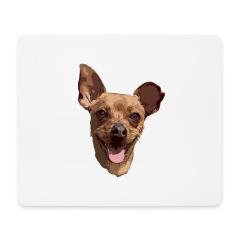 Pinscher Love - Mousepad (Querformat) - Weiß - Vorne