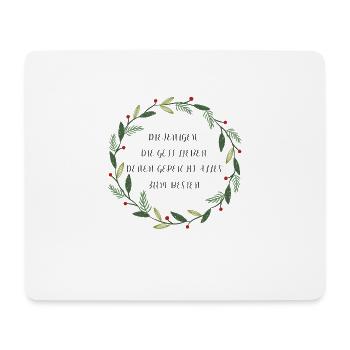 christliches Design - Gottesliebe - Mousepad (Querformat) - Weiß - Vorne