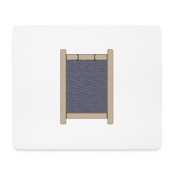 Planche à laver abs 1 - Tapis de souris (format paysage) - blanc - Devant