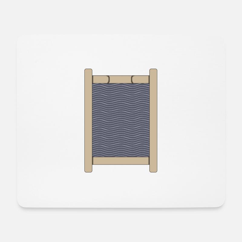 Washboard abs 1 - Mouse Pad (horizontal) - white